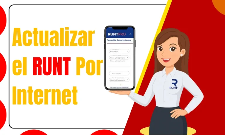 Actualizar el RUNT Por Internet