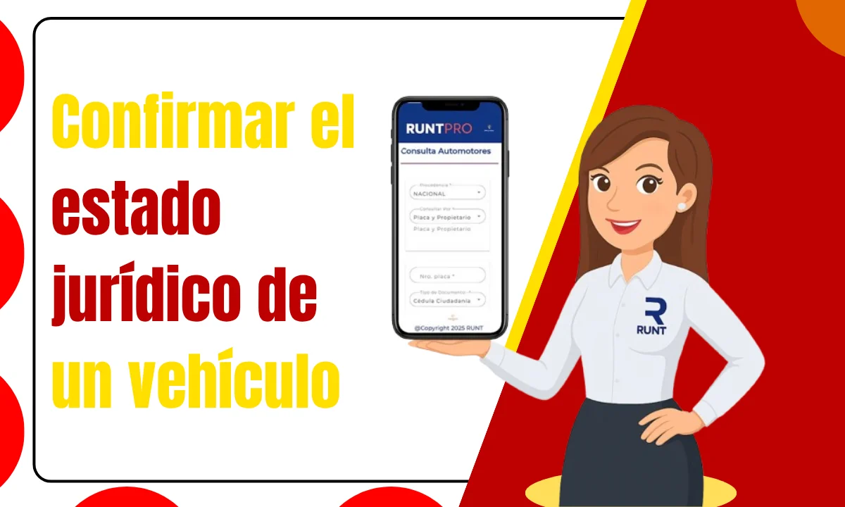 Confirmar el estado jurídico de un vehículo