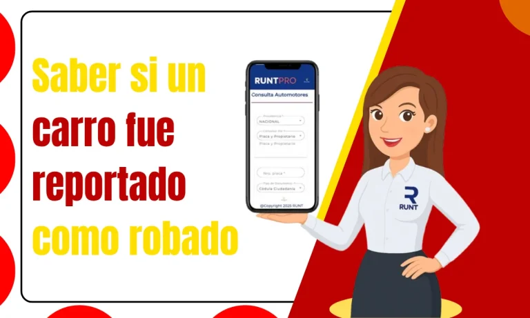 Saber si un carro fue reportado como robado