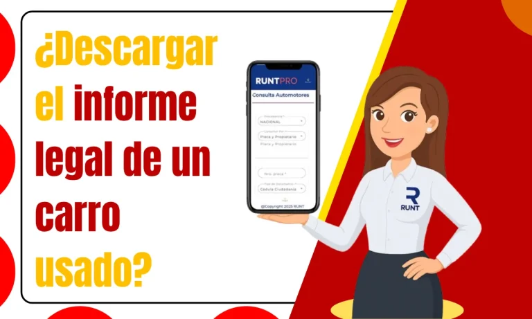 ¿Descargar el informe legal de un carro usado?