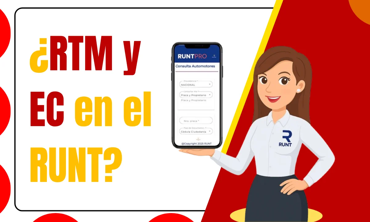 ¿RTM y EC en el RUNT?