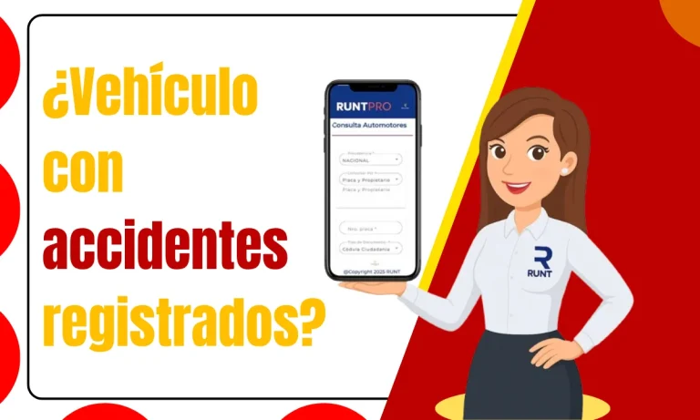 vehículo tuvo accidentes registrados