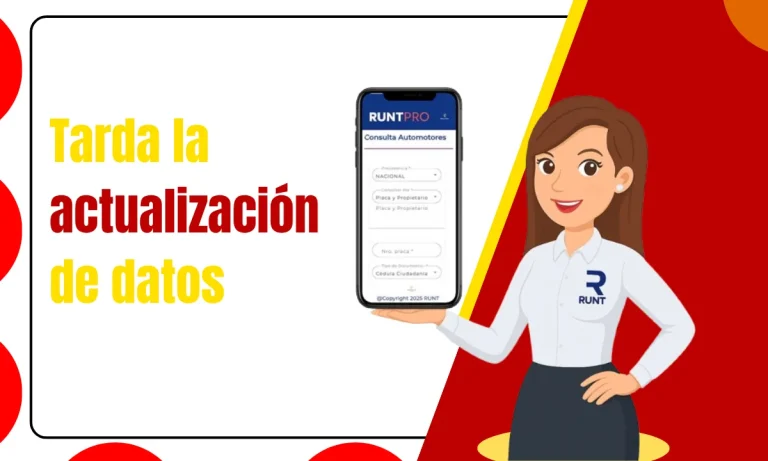 Tarda la actualización de datos