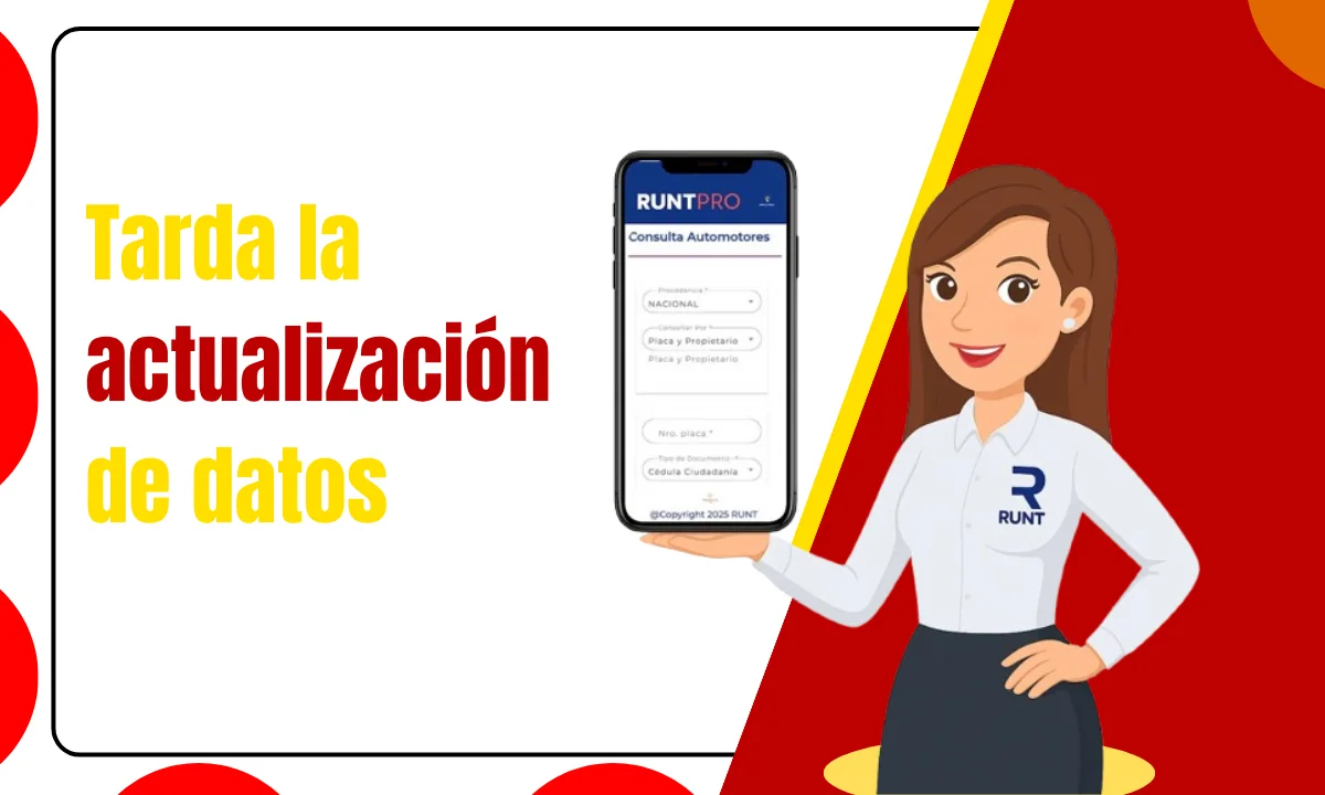 Tarda la actualización de datos
